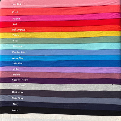 Bamboo Spandex Jersey Knit 60" | Eco-Friendly 4-Way Stretch | By The Yard