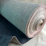 Selvedge Japanese Navy Dark Blue Denim | Woven Fabric by the Yard | Blue 460 GSM/13 oz Denim | Textured Indigo for Jeans, Jackets & Shirts