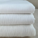 Cotton Slub Knit Jersey Knit PFD Fabric By The Yard With Matching Rib Available 60″ USA MADE