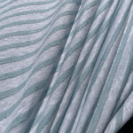 Striped Linen Jersey Knit 60″ Eco-Friendly Fabric By The Yard