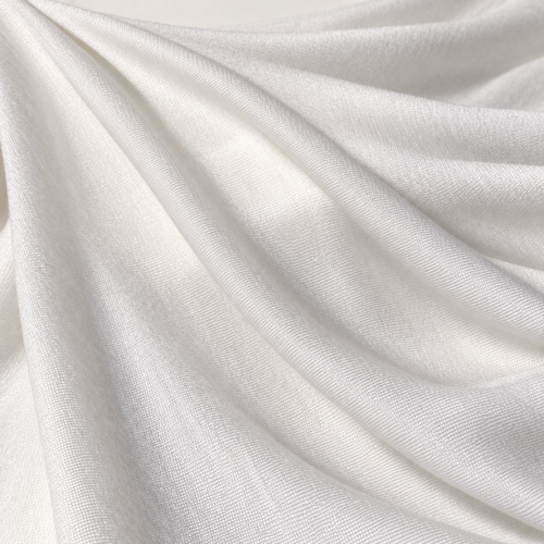 Merino Wool Jersey Knit Spandex Lycra Stretch Fabric By the Yard — styled fabric photograph