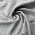Heavy Cotton French Terry Oatmeal Gray Knit | 450 GSM/22 Oz Heavy Sweatshirt Fabric By The Yard | Matching Jersey & Rib Sold Separately