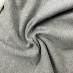 Heavy Cotton French Terry Heather Gray Knit With Matching Jersey and Rib | 450 GSM/22 Oz French Terry Heavy Sweatshirt Fabric By The Yard