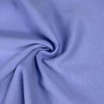 Cotton Fleece With Matching Rib Medium Weight | 400 GSM/ 12 OZ Knit Sweatshirt Fabric By The Yard