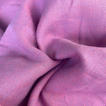 Linen Pink Two Tone Color Fabric by the Yard | 60 Inch 6oz Material for Sewing, Apparel & DIY Projects