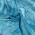 Bamboo Sky Blue & White Tie Dye | Spandex Jersey Knit | Eco-Friendly | By The Yard