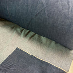 Selvedge Japanese Heritage Blue Denim | Woven Fabric by the Yard | Blue 460 GSM/13 oz Denim | Textured Indigo for Jeans, Jackets & Shirts