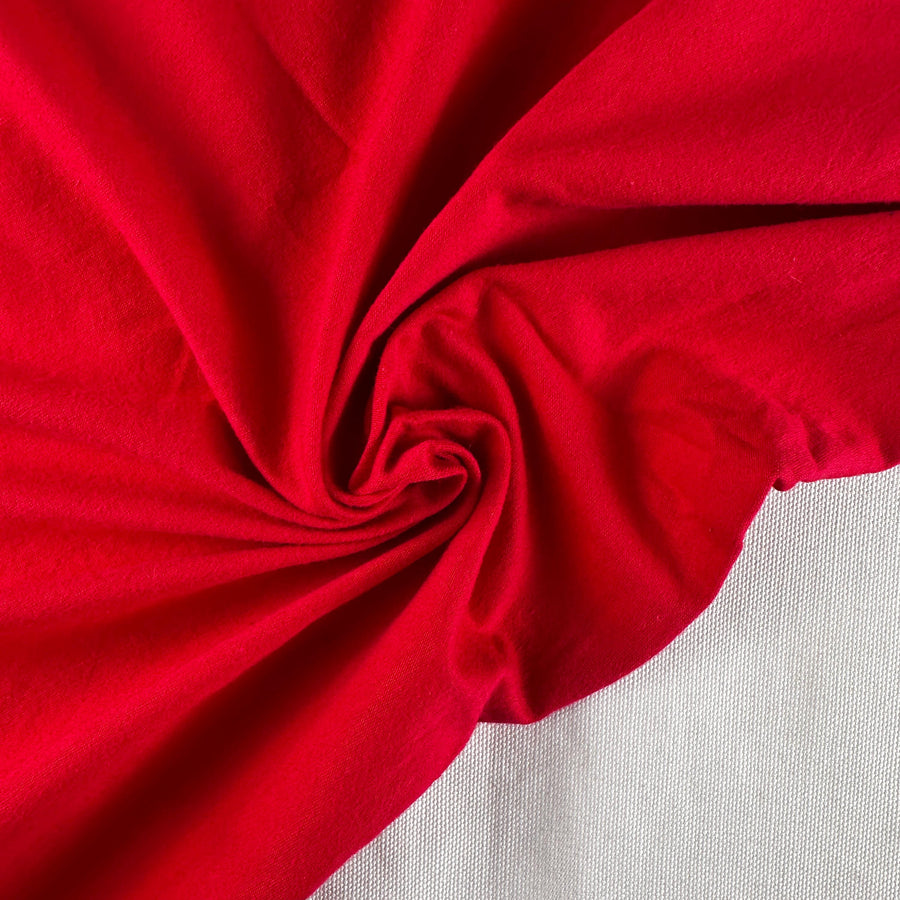 Red Cotton Jersey, 10 oz