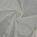 Cotton Slub Knit Jersey Knit PFD Fabric By The Yard With Matching Rib Available 60″ USA MADE