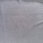 Cotton Fleece Dark Grey With Matching Rib Medium Weight | 400 GSM/ 12 OZ Knit Sweatshirt Fabric By The Yard