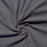 100% Cotton Jersey Black Knit Medium-Heavy Weight Eco-Friendly Fabric By The Yard 60″