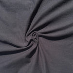 100% Cotton Jersey Black Knit Medium-Heavy Weight Eco-Friendly Fabric By The Yard 60″