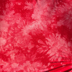 Red Tie Dye Bamboo Spandex Jersey Knit Fabric - 60" Wide