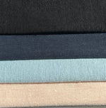 100% Linen Jersey Knit 8 Oz Sheer Knit Fabric By the Yard