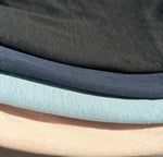 100% Linen Jersey Knit 8 Oz Sheer Knit Fabric By the Yard