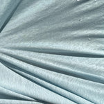 100% Linen Jersey Knit 8 Oz Sheer Knit Fabric By the Yard