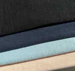100% Linen Jersey Knit 8 Oz Sheer Knit Fabric By the Yard