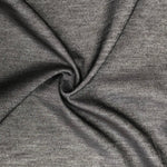 58" Cotton Chambray Denim Charcoal Gray Black Apparel &  Woven Fabric By the Yard