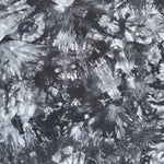 Black & Gray Tie Dye Bamboo Spandex Jersey Knit Fabric - 60" Wide