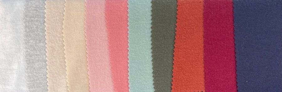 Cashmere Brushed Alpaca Rayon Spandex Stretch Knit Fabric, 200 GSM