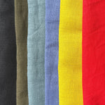 100% Linen 5.5 Oz Lithuanian Woven Fabric By the Yard