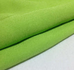 Chartreuse Green Tencel Fabric, Gabardine Twill Weave, Eco-Friendly Lyocell