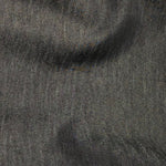 58" Cotton Chambray Denim Charcoal Gray Black Apparel &  Woven Fabric By the Yard