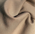 60" Rayon Blend 6.5 OZ Khaki Apparel Woven Fabric By the Yard