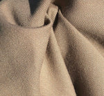 60" Rayon Blend 6.5 OZ Khaki Apparel Woven Fabric By the Yard