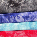 Tie Dye Bamboo Spandex Jersey Knit Fabric, 60" Wide By The Yard
