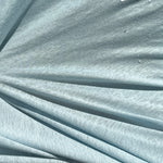 100% Linen Jersey Knit USA Made Sheer Fabric By the Yard