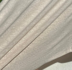 100% Linen Jersey Knit USA Made Sheer Fabric By the Yard