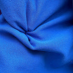 100% Cotton Fleece USA Made Heavy Sweater Knit Fabric, Matching Rib