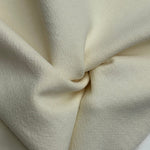 100% Cotton Fleece USA Made Heavy Sweater Knit Fabric, Matching Rib
