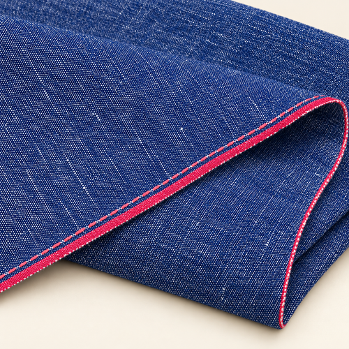 Premium Raw Japanese Selvedge Denim | 300 GSM Medium Weight | By The Yard | 32"-40" Wide — styled fabric photograph