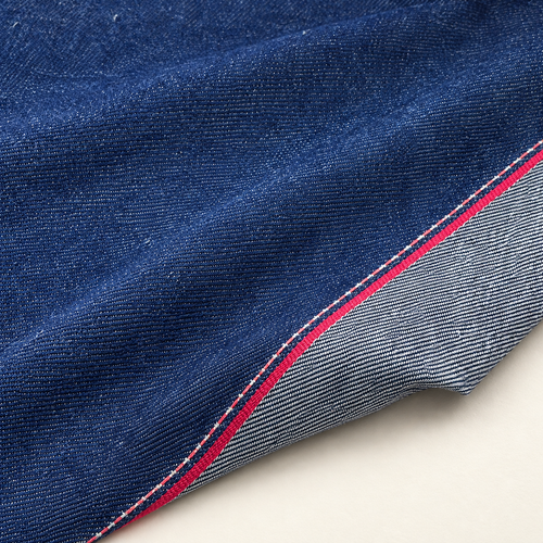 Premium Raw Japanese Selvedge Denim | 216 GSM Lightweight | By The Yard | 32"-40" Wide — styled fabric photograph