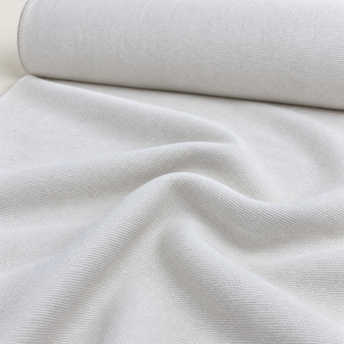 Laundered Heavy Cotton French Terry Natural Knit | 420 GSM Heavy Sweatshirt Fabric By The Yard — styled fabric photograph
