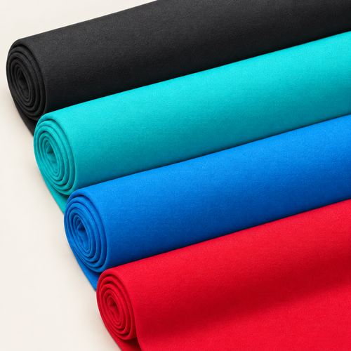 60" Nylon Spandex for Bathing Suits & Leggings Waterproof Knit Fabric — styled fabric photograph