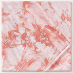 60" Modal 4-Way with Spandex Tie Dye Peach Pink White Knit Fabric — styled fabric photograph