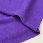 Purple Lithuanian linen cotton 5 oz woven fabric — styled from original listing photograph