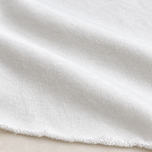 White French Terry Knit Fabric, 100% Cotton Loopback, Sweatshirt Hoodie Loungewear Fabric, Sold by the Yard — styled fabric photograph