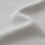 White Cotton Modal Ribbing Fabric, 50% Cotton 50% Modal Rib Knit, Cuffs Collars Waistbands, Sold by the Yard — styled fabric photograph