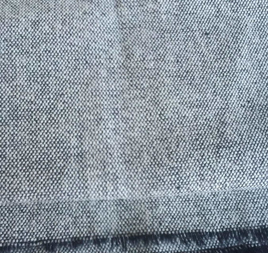 42" Pepper Oxford Gray Cotton Spandex Stretch Blend Light Woven Fabric By Yard - APC Fabrics