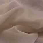 44" Solid Cream Ivory Nylon Sheer & See Through Light Woven Fabric By the Yard - APC Fabrics