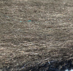 50" Cashmere Wool Blue & Gray Double Faced Furry Heavy Woven Fabric By Half Yard - APC Fabrics