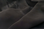 54" Black 100% Lyocell Tencel Georgette Light 3.5 OZ Sheer Woven Fabric By Yard - APC Fabrics
