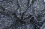 54" Blue Lyocell Tencel Spandex Lycra Rolex Mesh Light Knit Fabric By the Yard - APC Fabrics