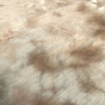 54" Cream Beige, Brown & White 100% Polyester Light Jersey Knit Fabric By Yard - APC Fabrics