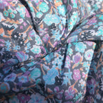 54" Multi Color Colorful Rainbow Floral Flower 100% Cotton Woven Fabric By Yard - APC Fabrics