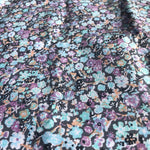 54" Multi Color Colorful Rainbow Floral Flower 100% Cotton Woven Fabric By Yard - APC Fabrics